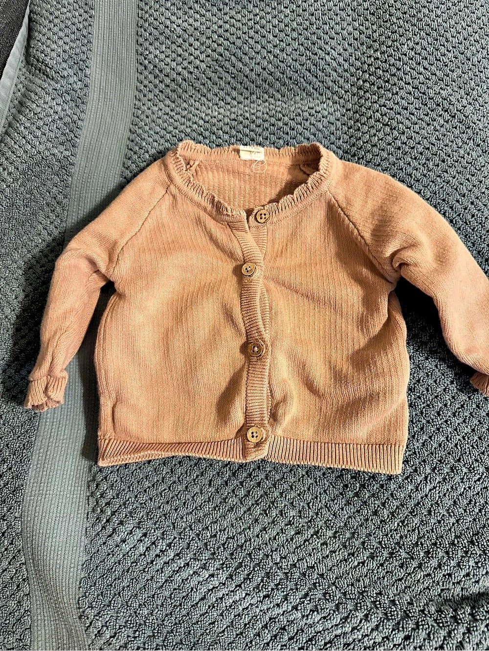 Rifle Paper Co. Knit Cardigan in Brown Baby M Like New